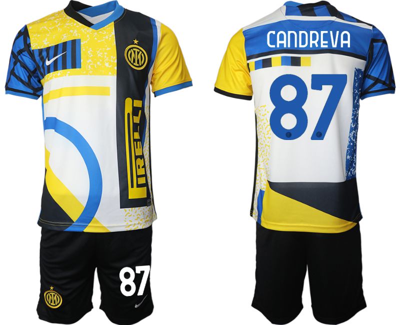 Men 2020-2021 Club Inter Milan Third away black #87 Nike Soccer Jersey